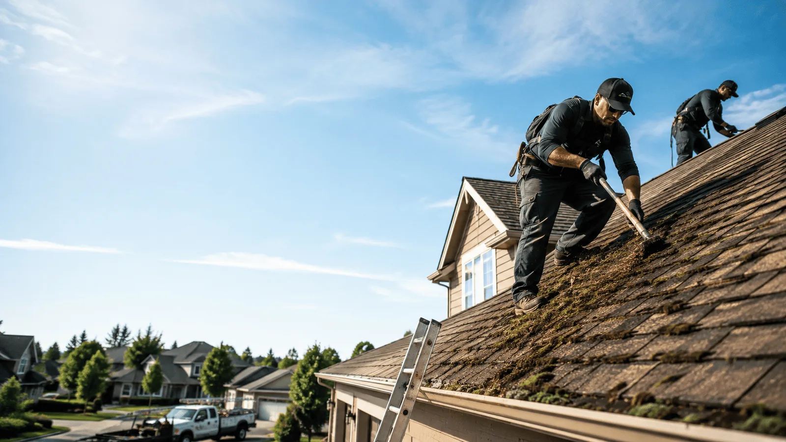Roof Moss Removal in Ridgefield, CT near me